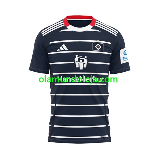 Camisola Hamburger SV Homem Equipamento Segundo 2024-2025 Manga Curta